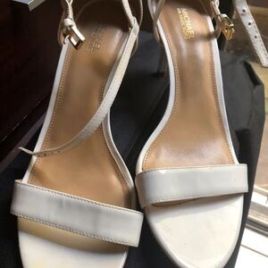 Michael Kors White Strappy Sandals